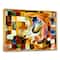 Designart - Way of Inner Paint - Abstract Framed Canvas Art Print
